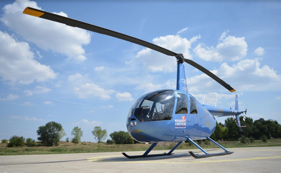 let helikopterom u beogradu