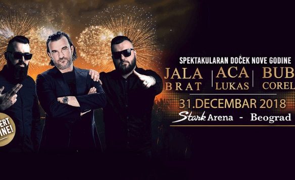 docek nove godine u areni