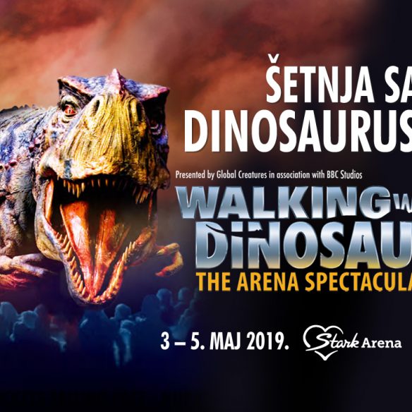 setnja sa dinosaursima u areni 2019