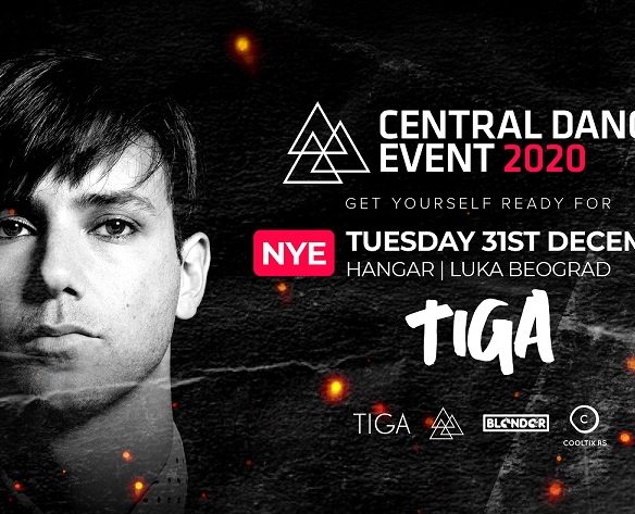 Tiga za Novu godinu u Hangaru u Luci Beograd u okviru Central Dance Event festivala