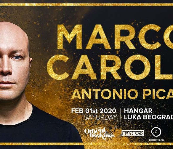 Globalni trendseter i legenda elektronske muzike – Marco Carola vraća se u Beograd