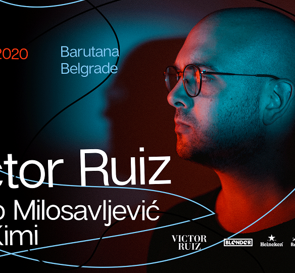 Brazilski tehno superstar Victor Ruiz ovog petka u Barutani