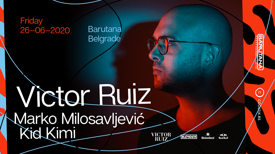 Brazilski tehno superstar Victor Ruiz ovog petka u Barutani